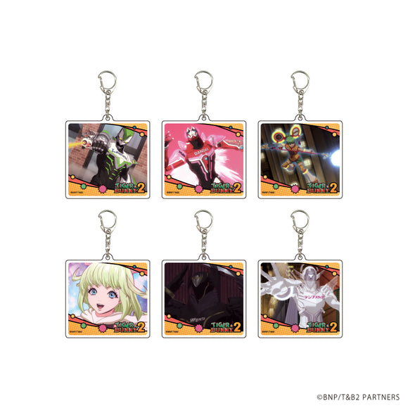 『TIGER & BUNNY 2』アクリルキーホルダー 03/BOX (全6種)(場面写イラスト)