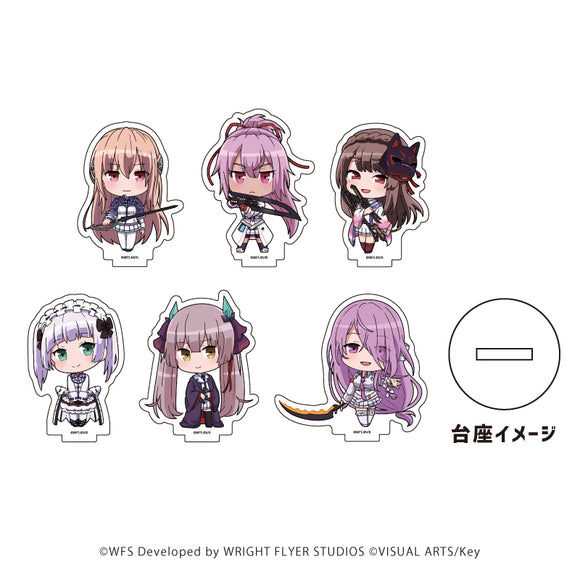 『ヘブンバーンズレッド』アクリルぷちスタンド 04/BOX (全6種)30G部隊(ミニキャライラスト)