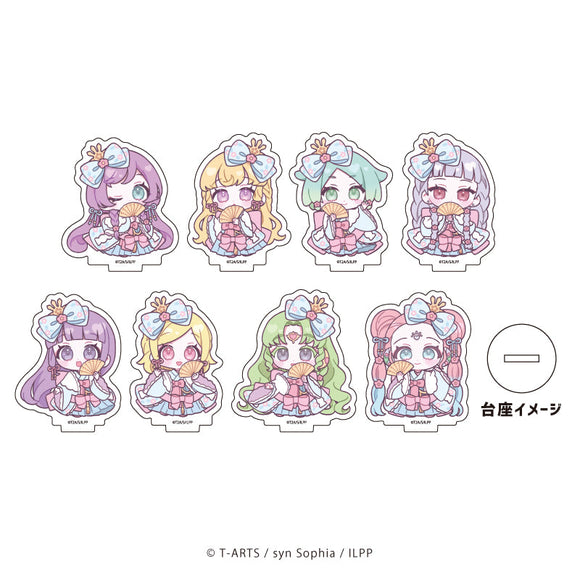 『アイドルランドプリパラ』アクリルぷちスタンド 08/ひな祭りver. ブラインド(全8種)(ミニキャライラスト)