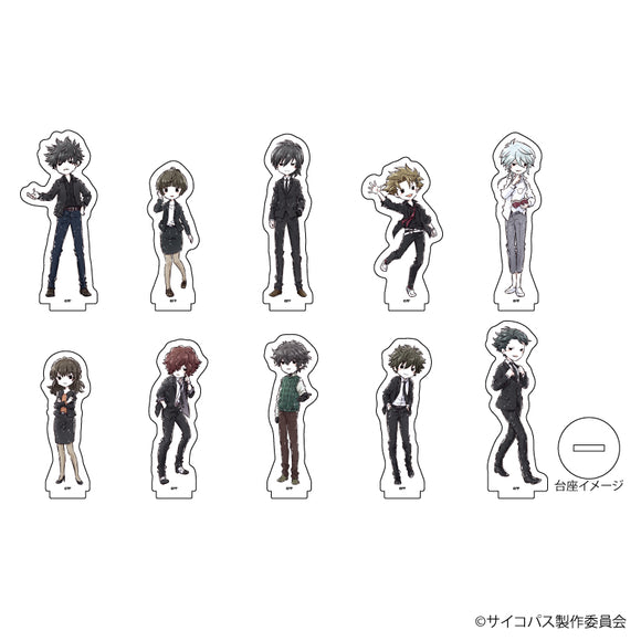 『PSYCHO-PASS 10th ANNIVERSARY』アクリルぷちスタンド 01/(全10種)(グラフアートイラスト) BOX