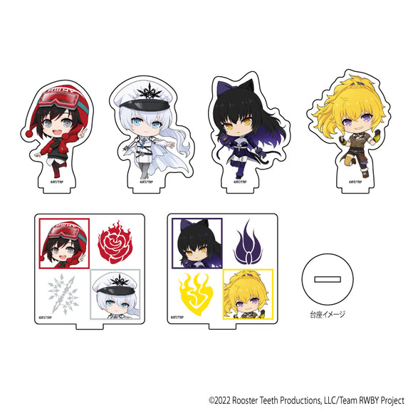 『RWBY 氷雪帝国』アクリルぷちスタンド 01/BOX(全6種)(ミニキャラ)