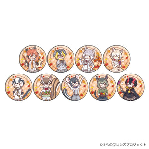 『けものフレンズ』缶バッジ 11/紅葉ver. BOX (全9種)(グラフアートイラスト)