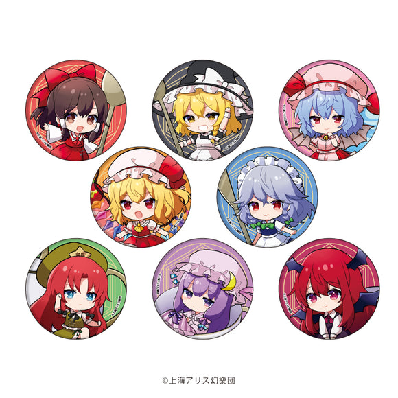 『東方紅魔郷』缶バッジ 02/BOX (全8種)(フォトきゃら)