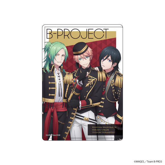 『B-PROJECT～熱烈＊ラブコール～』キャラクリアケース 03/増長 和南＆王茶利 暉＆寺光 唯月(公式イラスト)