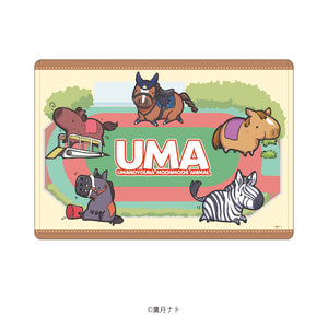 『UMA』キャラクリアケース 01/集合デザイン(描き下ろしイラスト)