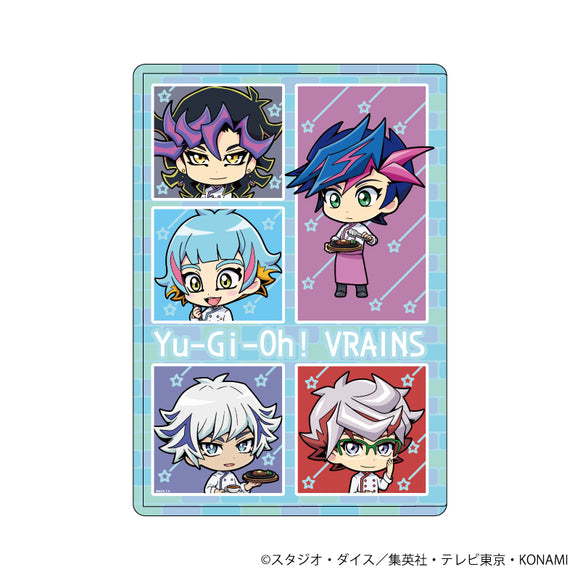 『遊☆戯☆王VRAINS』キャラクリアケース 08/コックver. 集合デザイン(ミニキャライラスト)