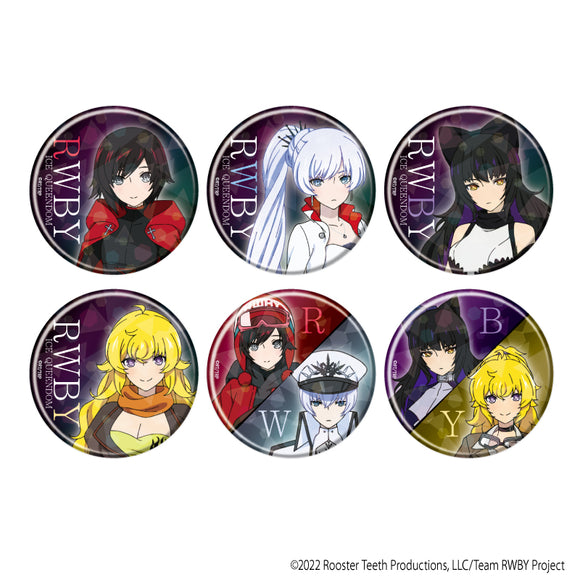 『RWBY 氷雪帝国』ホログラム缶バッジ(65mm) 01/BOX(全6種)