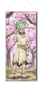 『Dr.STONE』【描き下ろし】BIGタペストリー 石神千空（桜）