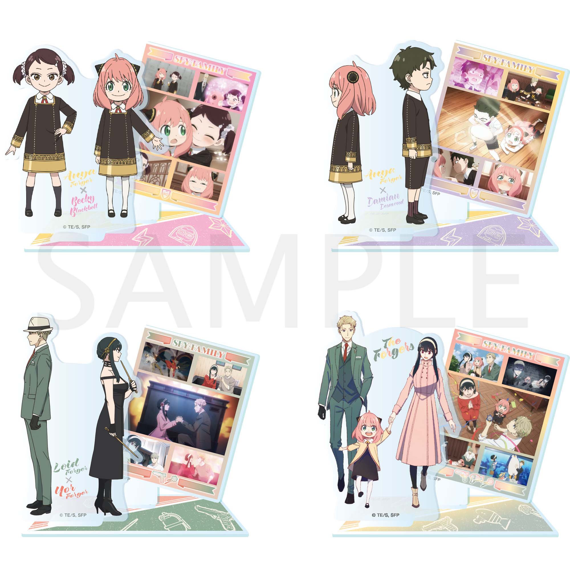 SPY×FAMILY』アクリルスタンド vol.2 ロイド・フォージャー&ヨル・フォージャー – Anime Store JP