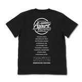 『ラブライブ!サンシャイン!! 』Aqours Tシャツ/BLACK　