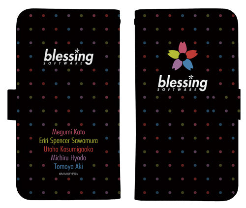 『冴えない彼女の育てかた♭』blessing software 手帳型スマホケース138