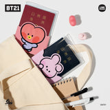 『BT21』minini パスポートケース SHOOKY