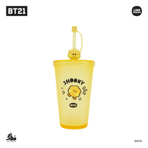 『BT21』minini タンブラー(ストロー付き) SHOOKY