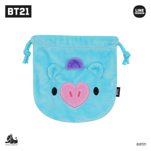 『BT21』フェイスタイプポーチ MANG