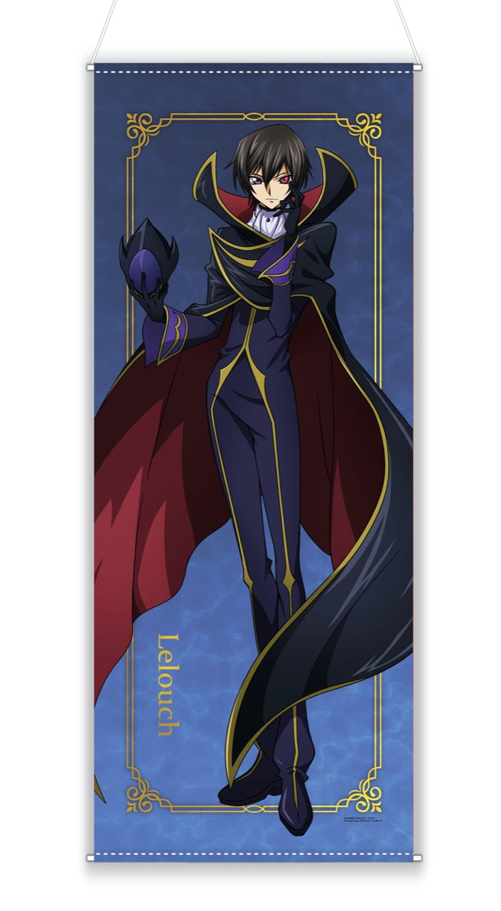 コードギアス　ほぼ等身大タペストリー　ルルーシュ コードギアス反逆のルルーシュ』 描き下ろしほぼ等身大タペストリー