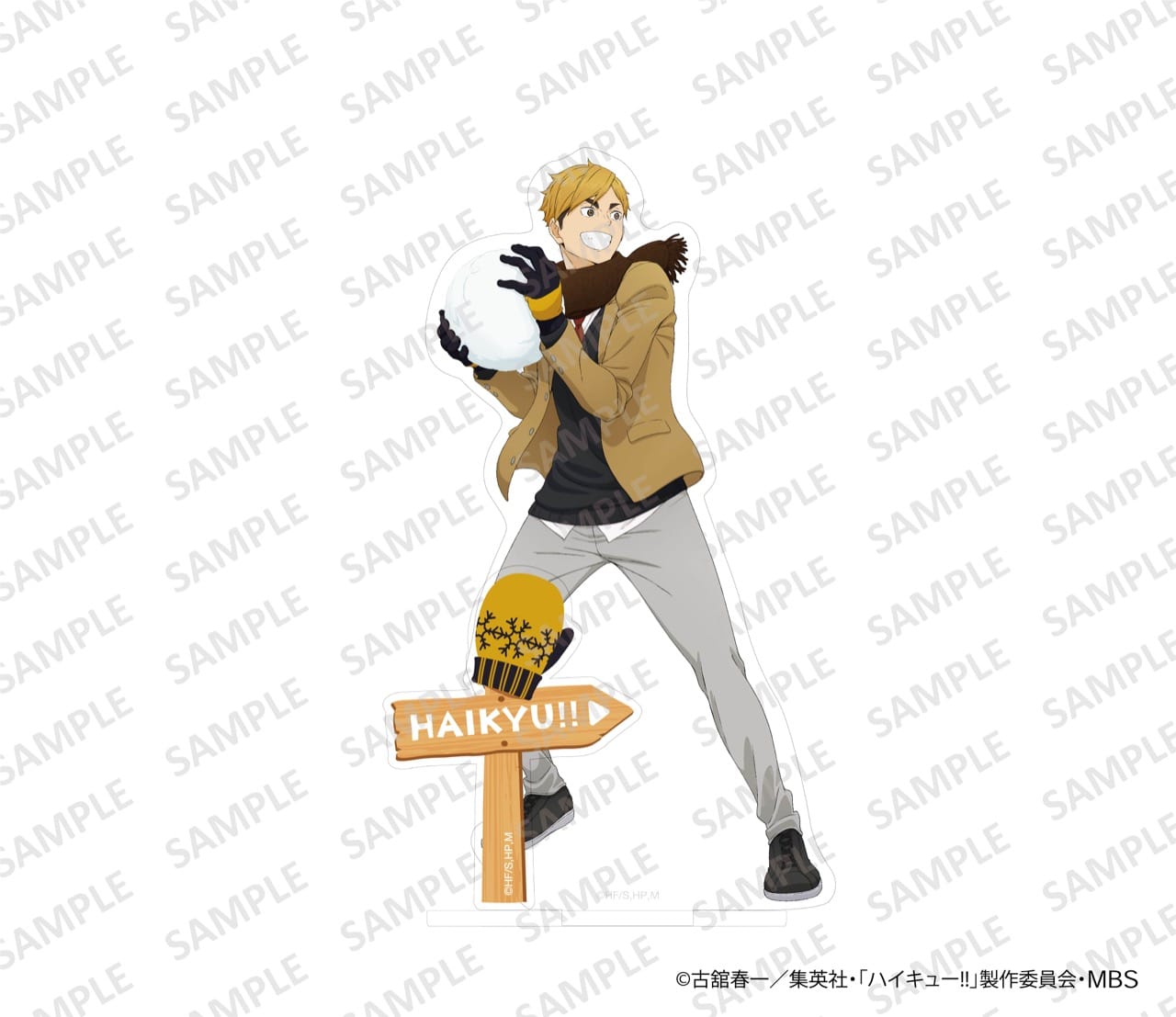 ハイキュー ZOZOTOWN コラボ 宮侑 ビッグアクリルスタンド ハイキュー 宮侑 ZOZOTOWN アクリルスタンド(アニメ