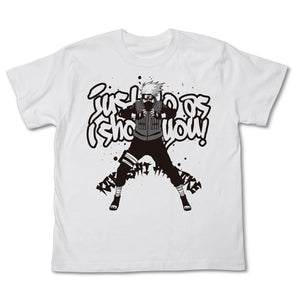 『NARUTO-ナルト- 疾風伝』カカシTシャツ WHITE