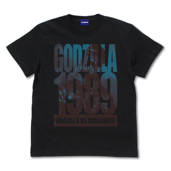 『ゴジラ』ゴジラ1989 Tシャツ/BLACK