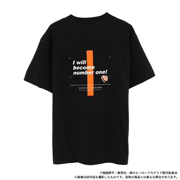 『僕のヒーローアカデミア』名言Tシャツ 爆豪勝己