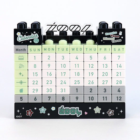 『アイドリッシュセブン』万年ブロックカレンダー／ZOOL