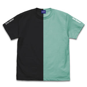 『ソードアート・オンライン』黒の剣士ニコイチTシャツ BLACK×MINT GREEN