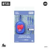 『BT21』3IN1ケーブル JELLY TATA