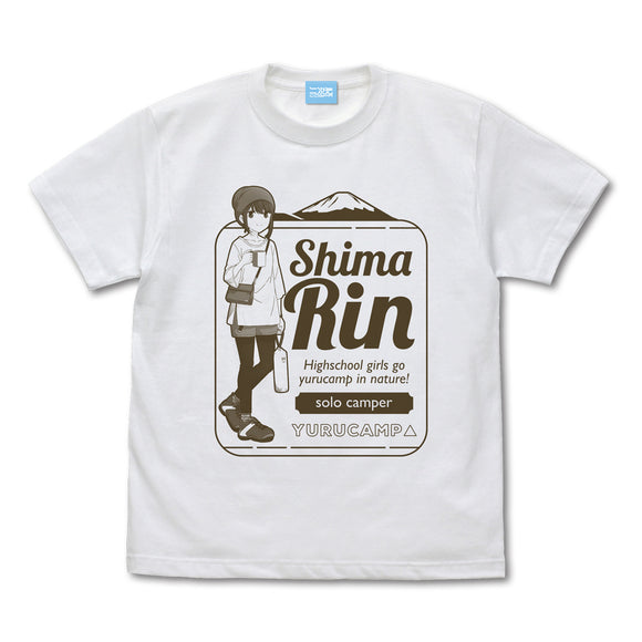 ゆるキャン△』描き下ろし 夏キャン志摩リン Tシャツ – Anime Store JP