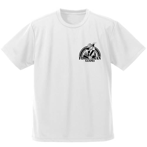 『釣りキチ三平』釣りキチ三平 ドライTシャツ WHITE