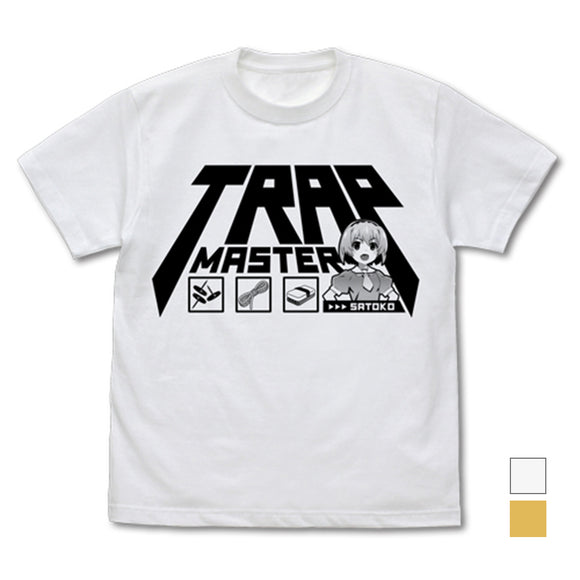 『ひぐらしのなく頃に 業』トラップマスター沙都子 Tシャツ/WHITE