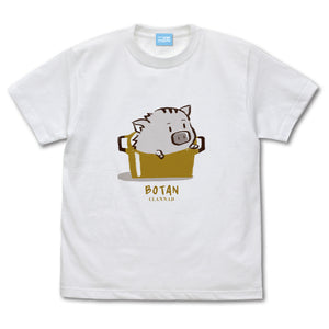 『CLANNAD-クラナド-』ボタンイラスト Tシャツ/WHITE