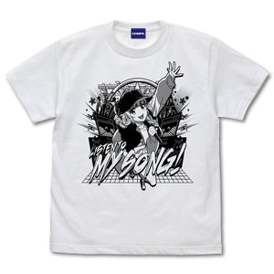 『パリピ孔明』月見英子 Tシャツ WHITE