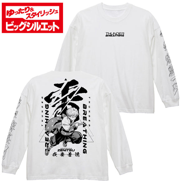 鬼滅の刃』我妻善逸 ビッグシルエットロングスリーブTシャツ – Anime