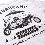 『ゆるキャン△』ゆるキャン△ TOURING Tシャツ ホワイト