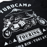 『ゆるキャン△』ゆるキャン△ TOURING Tシャツ ブラック