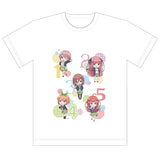 『五等分の花嫁』フルカラーTシャツ (ミニキャラ)