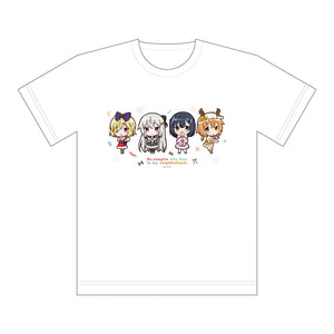 『となりの吸血鬼さん』Tシャツ（ソフィー＆灯＆ひなた＆エリー／クリスマス）