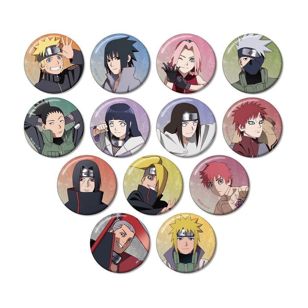 NARUTO-ナルト- 疾風伝』トレーディング缶バッジ(単位/BOX) – Anime