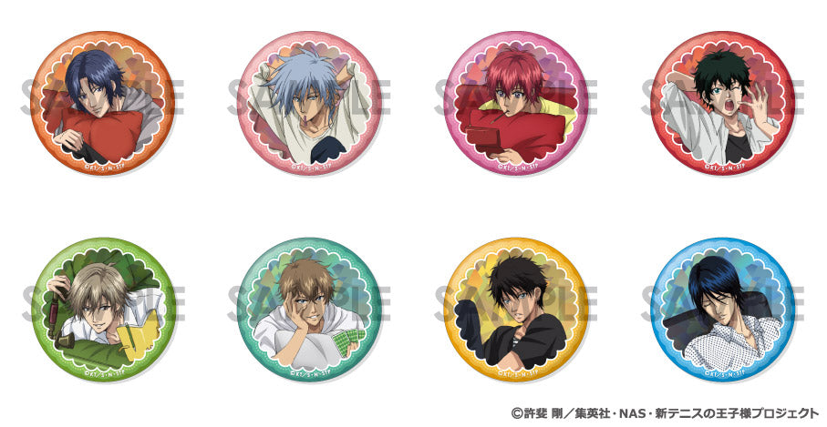 新テニスの王子様』トレーディングホログラム缶バッジ -王子様達の