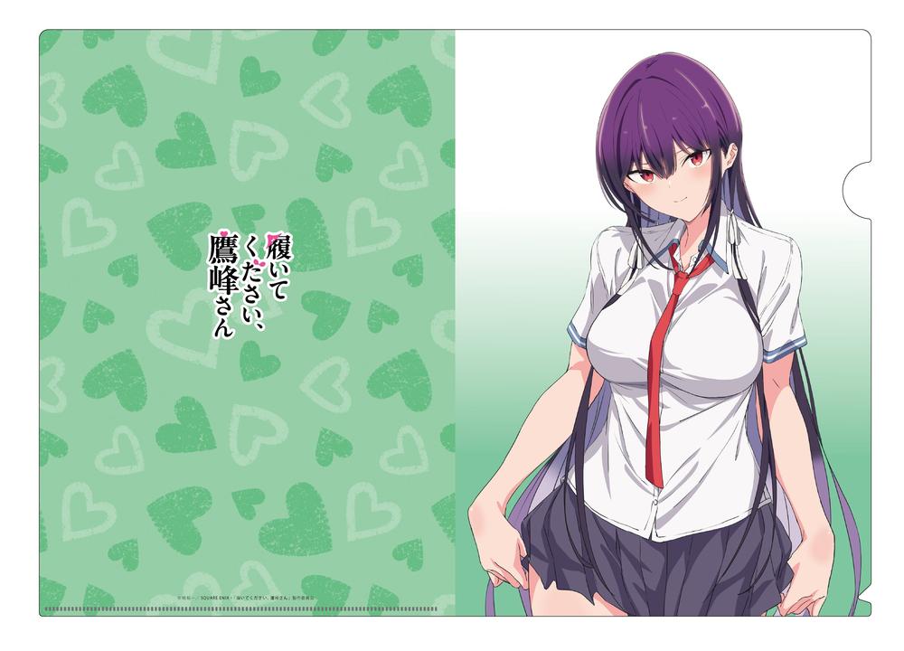 履いてください、鷹峰さん』クリアファイルA – Anime Store JP（アニメ