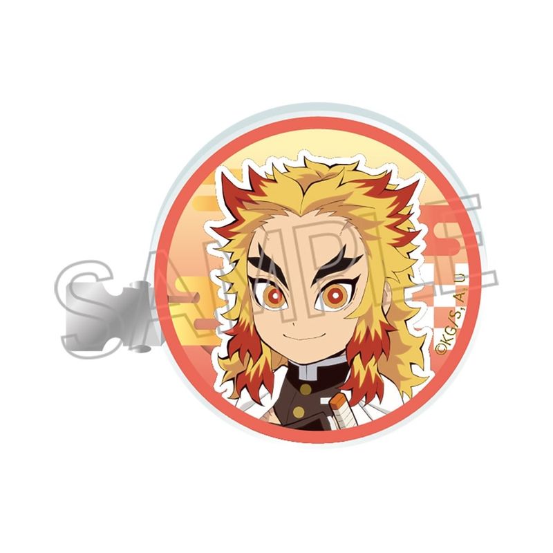 鬼滅の刃』箔押し缶バッジ Vol.2 煉獄杏寿郎【202602再販】 – Anime