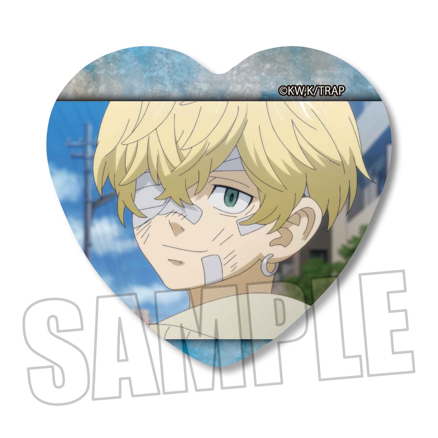 東京リベンジャーズ』メモリーズハート缶バッジ / F 松野 千冬 – Anime